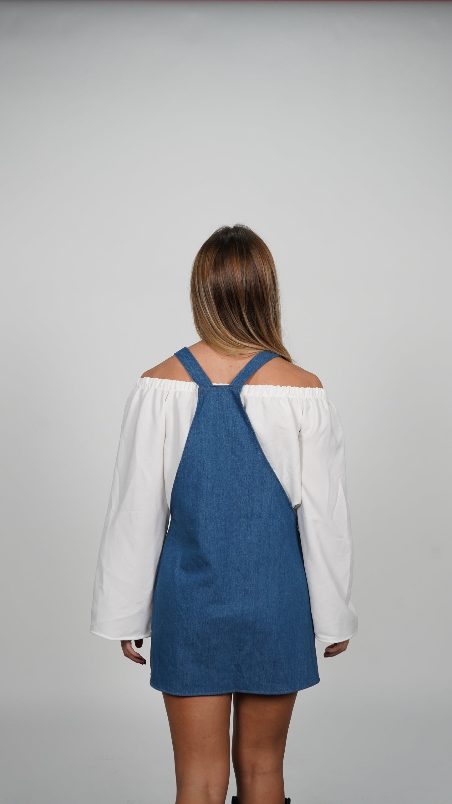 Vestido pichi denim